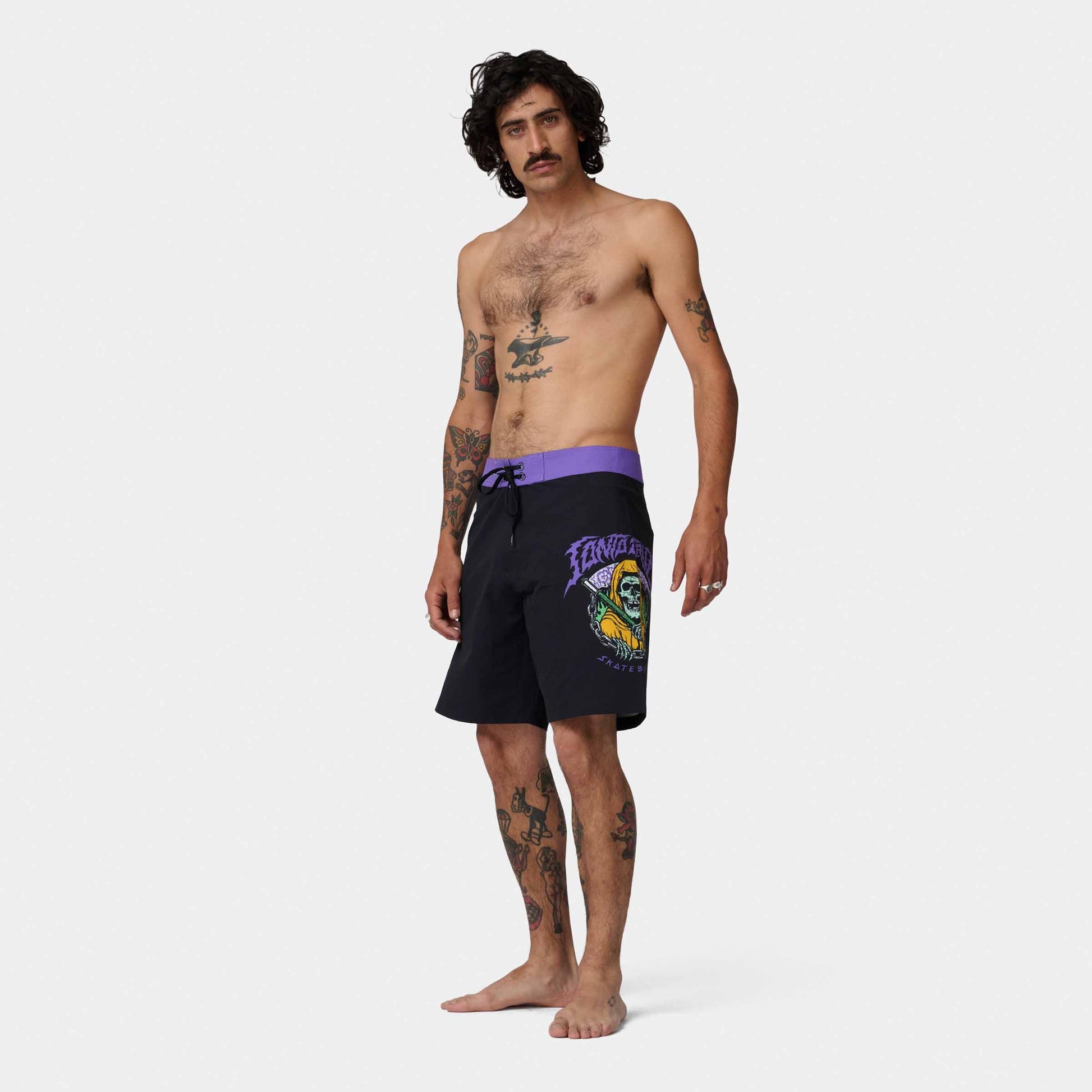 Santa Cruz Out Of Time Boardshorts Black