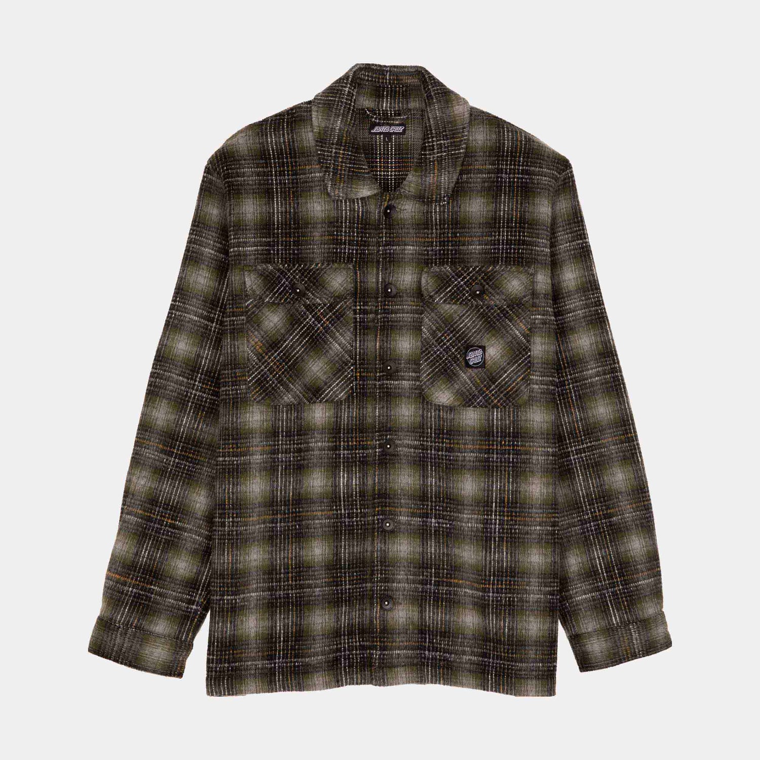 Santa Cruz Lodge Shirt Olive Check