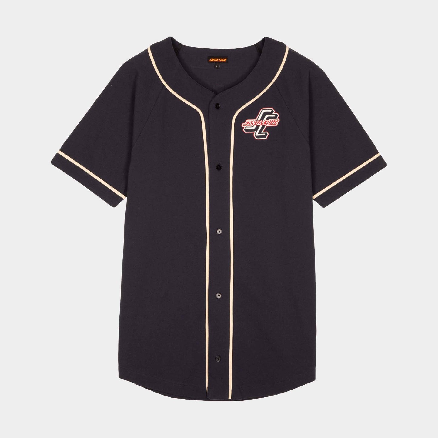 Santa Cruz Outer OGSC Baseball Shirt Navy
