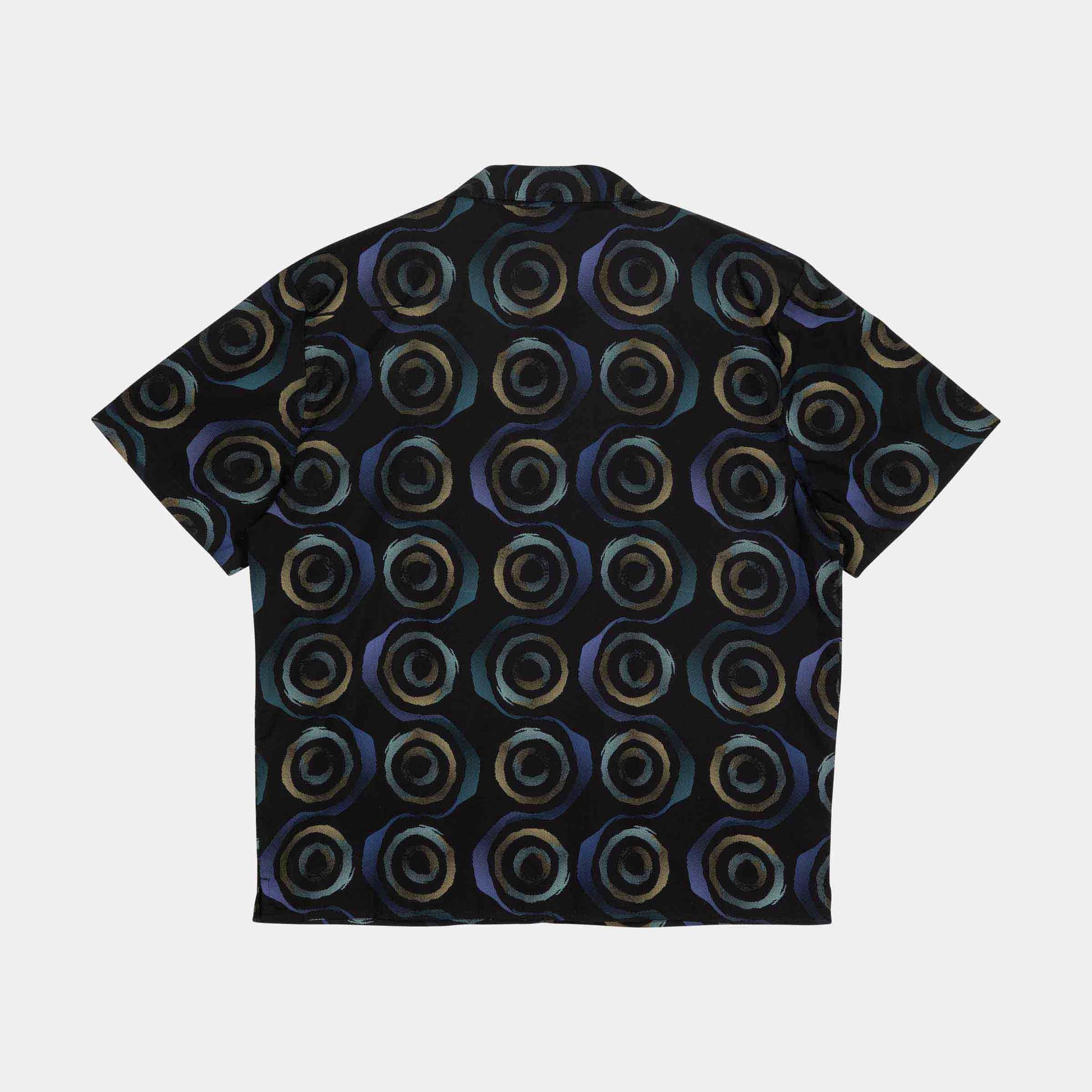 Santa Cruz Vertigo Short Sleeve Haze Shirt Black