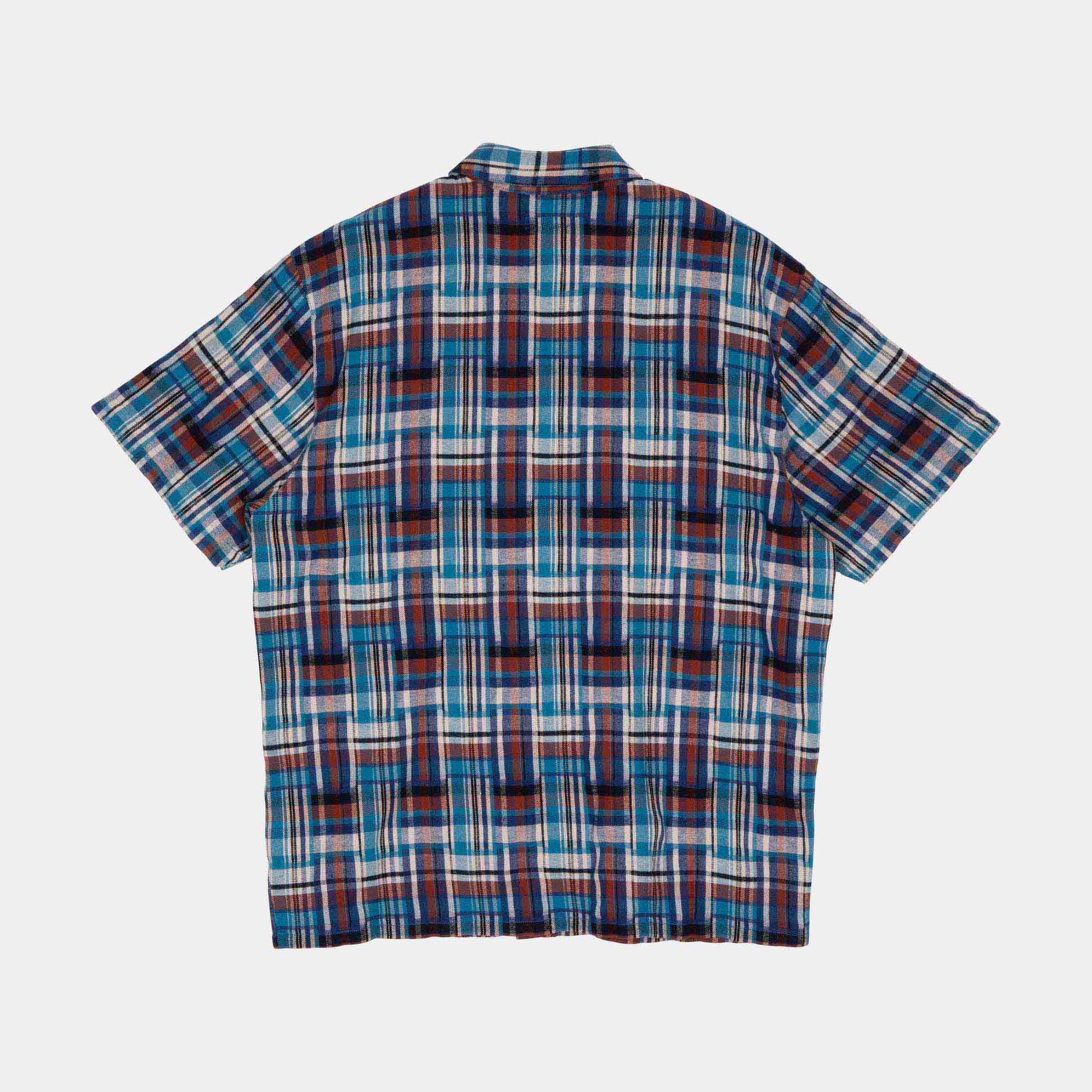 Santa Cruz Skateboards | Milo Short Sleeve Shirt Madras Check