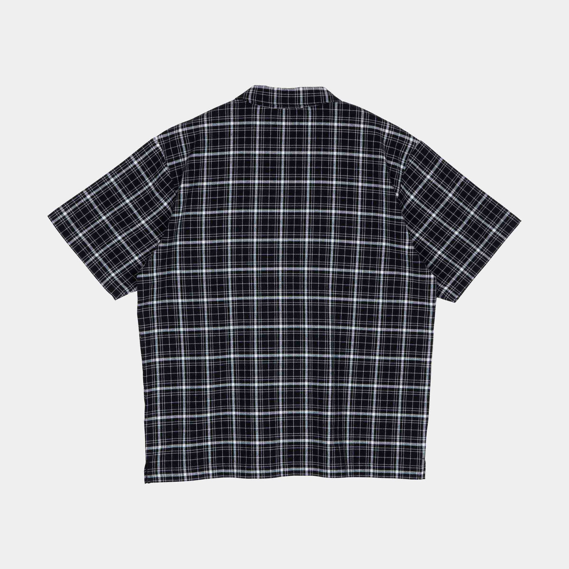 Santa Cruz Skateboards | Flint Short Sleeve Shirt Black Check