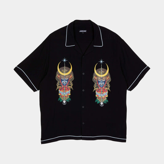 Santa Cruz Skateboards | Winkowski Samurai Short Sleeve Shirt Black