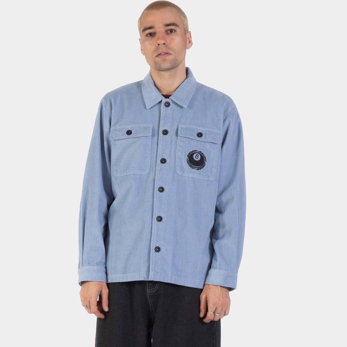 Santa Cruz | Winkowski Hachi Ball Long Sleeve Shirt Ice Blue