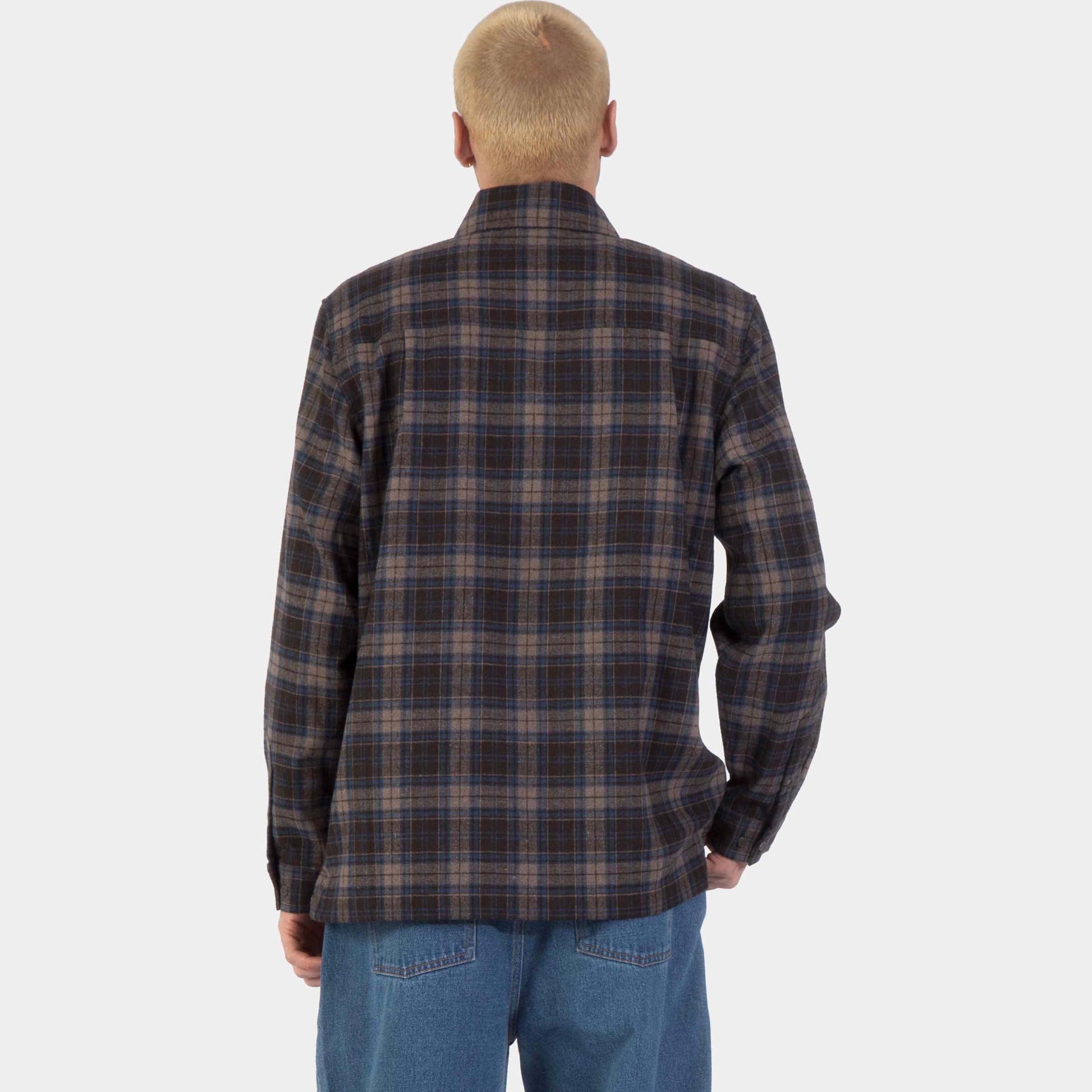 Santa Cruz | Freddie Shirt Brown Check