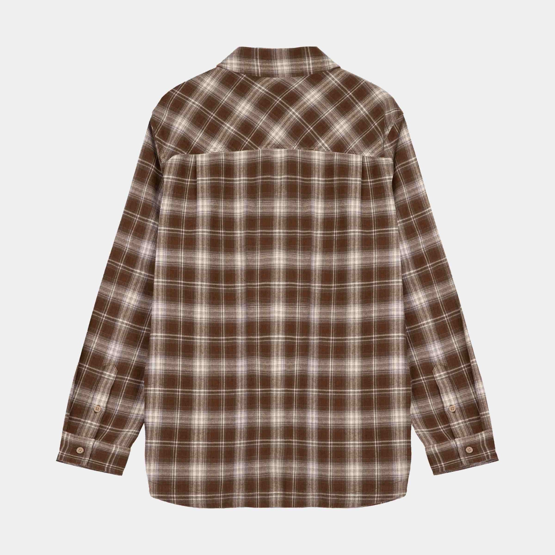 Santa Cruz | Apex Shirt Dark Brown Check