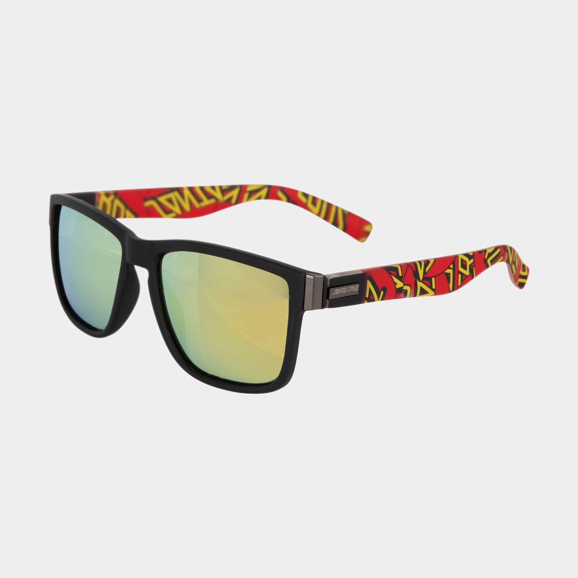 Santa Cruz Lucien Sunglasses Black Multi Dot