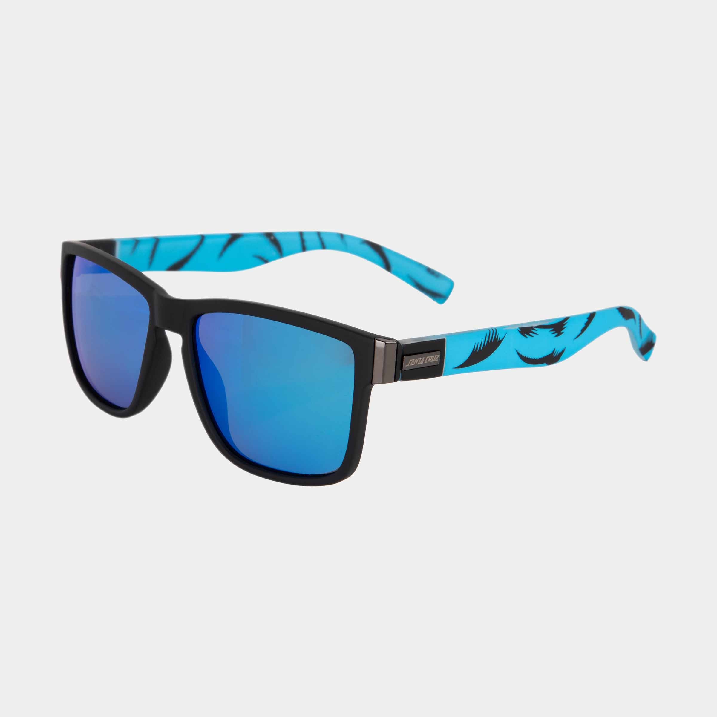 SANTACRUZ Santa Cruz | Lucien Sunglasses - Black/Screaming Blue – Santa Cruz
