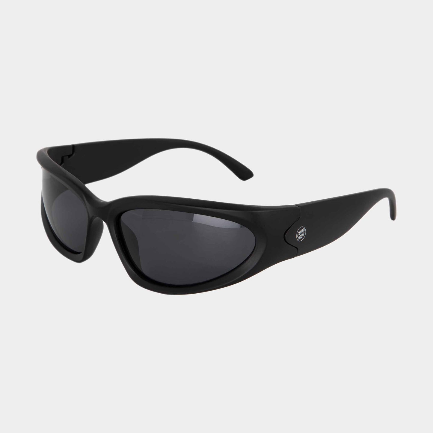 Santa Cruz Opus Dot Wrap Sunglasses Black Black