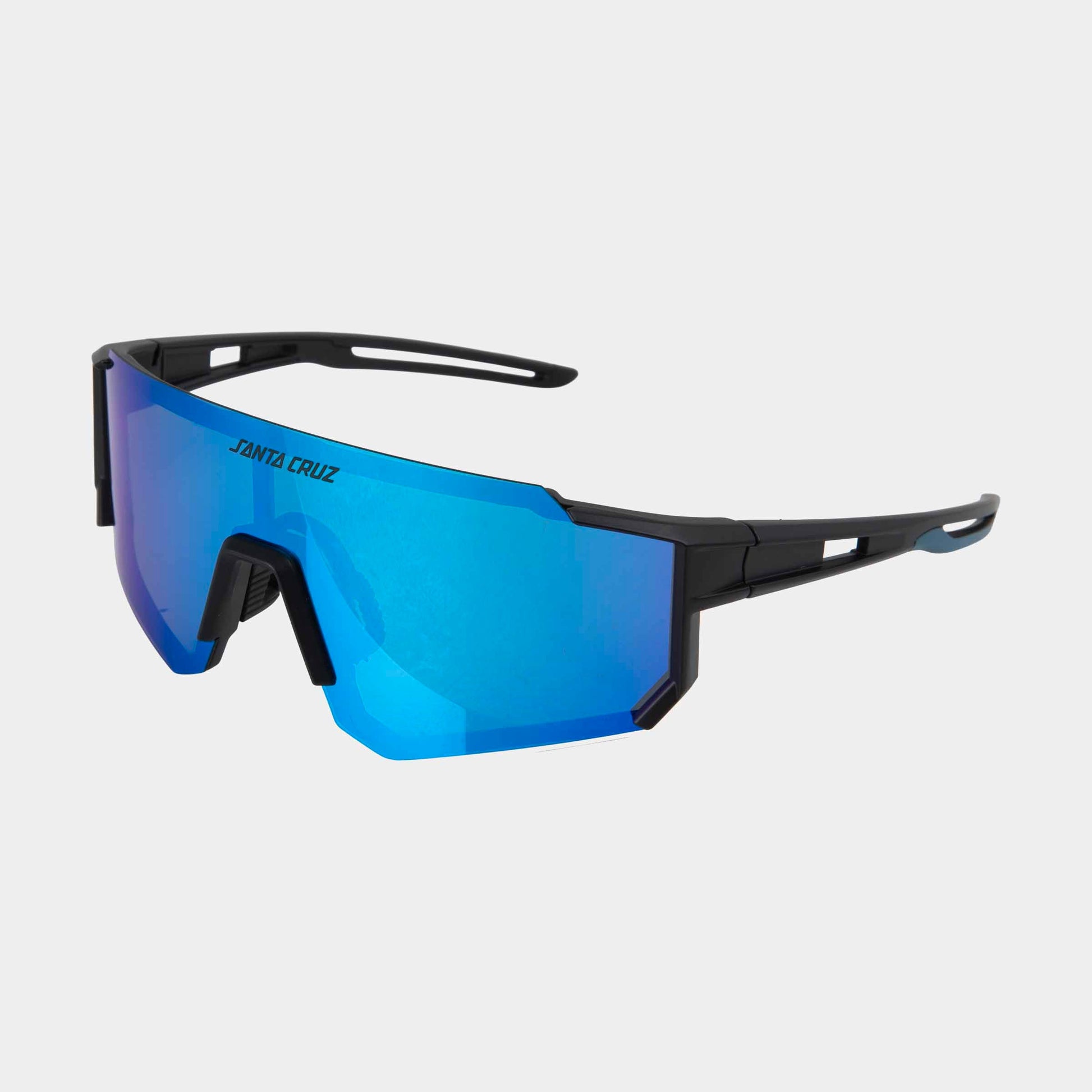 Santa Cruz Strip Racer Sunglasses Black Blue Blue