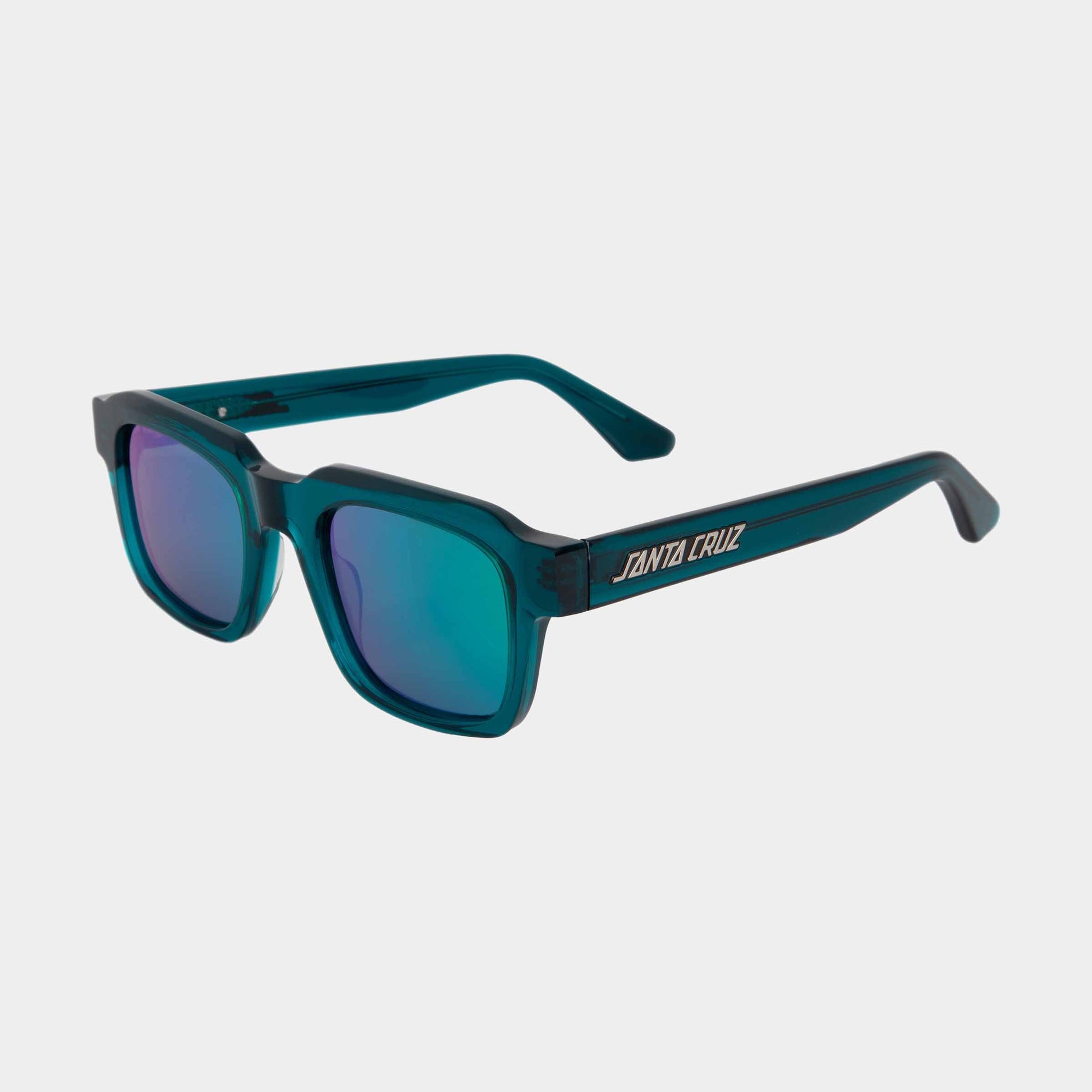 Santa Cruz Mimi Sunglasses Transparent Teal Green