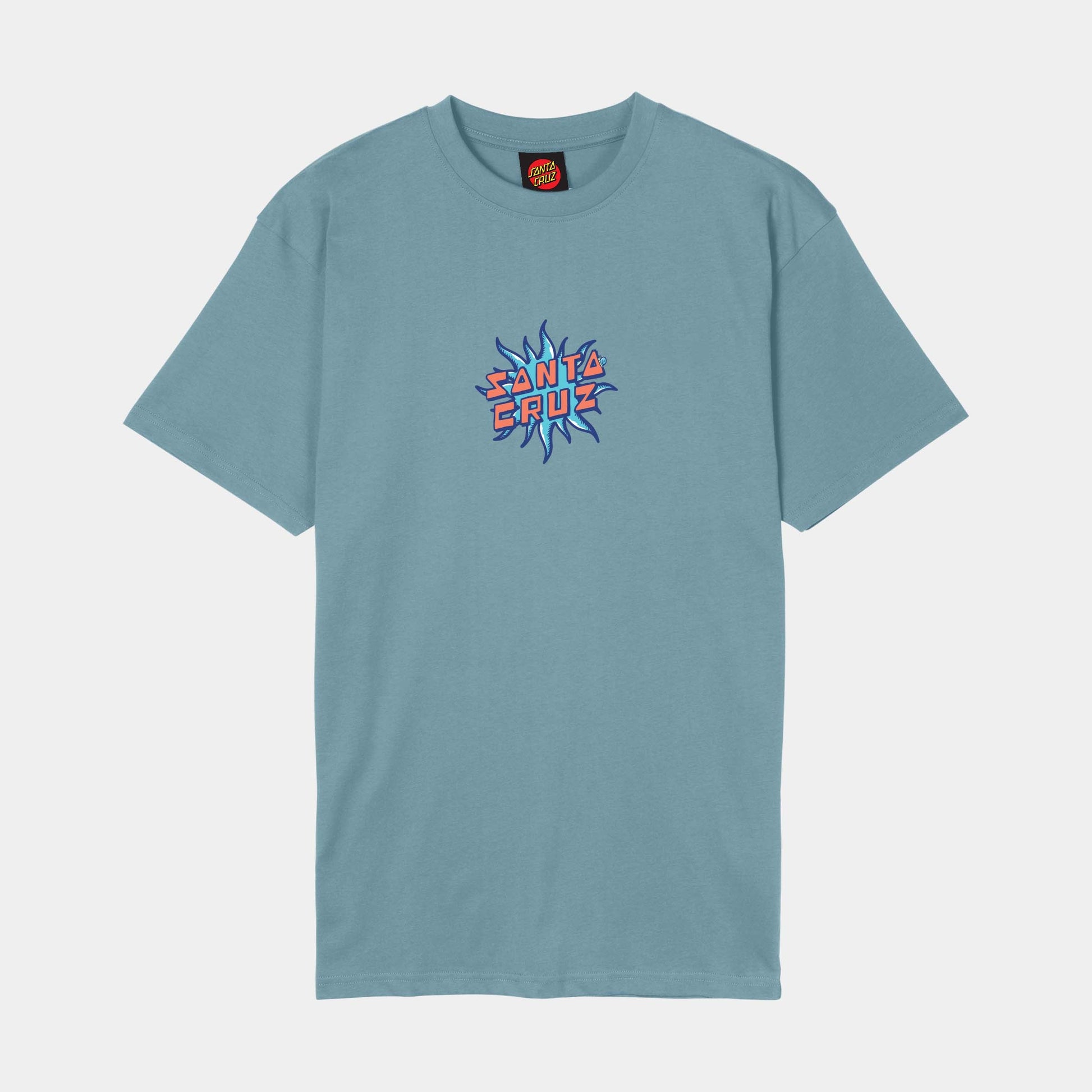 Santa Cruz Sol Tripper T Shirt Stone Blue