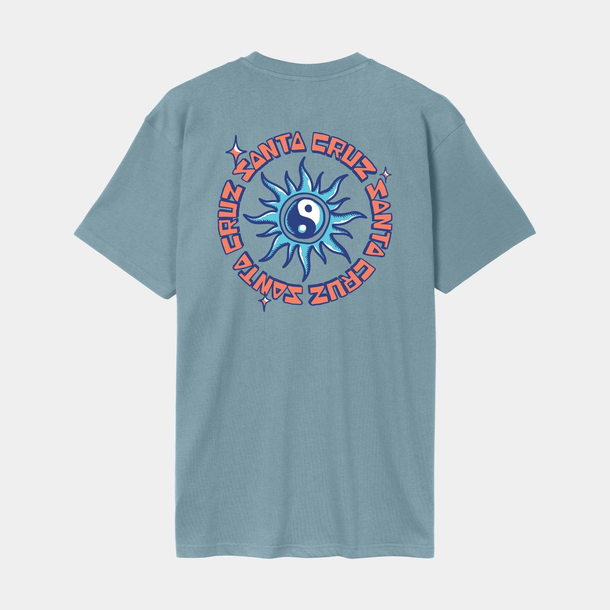 Santa Cruz Sol Tripper T Shirt Stone Blue
