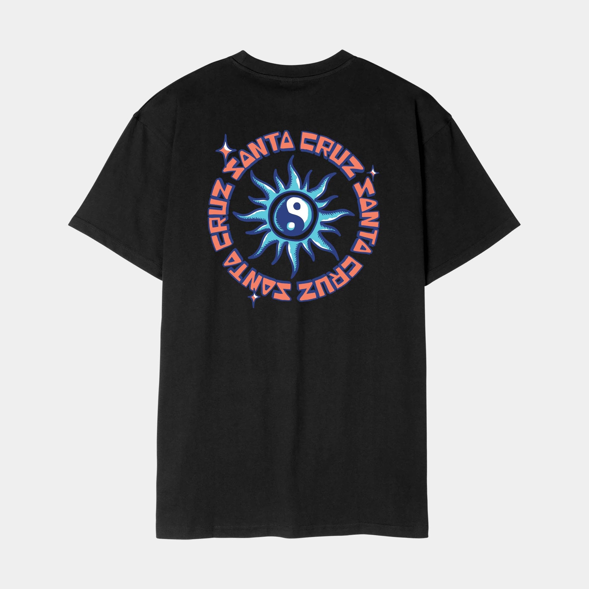 Santa Cruz Sol Tripper T Shirt Black