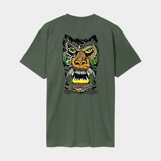 Santa Cruz Winkowski Big Foot T Shirt Dark Moss