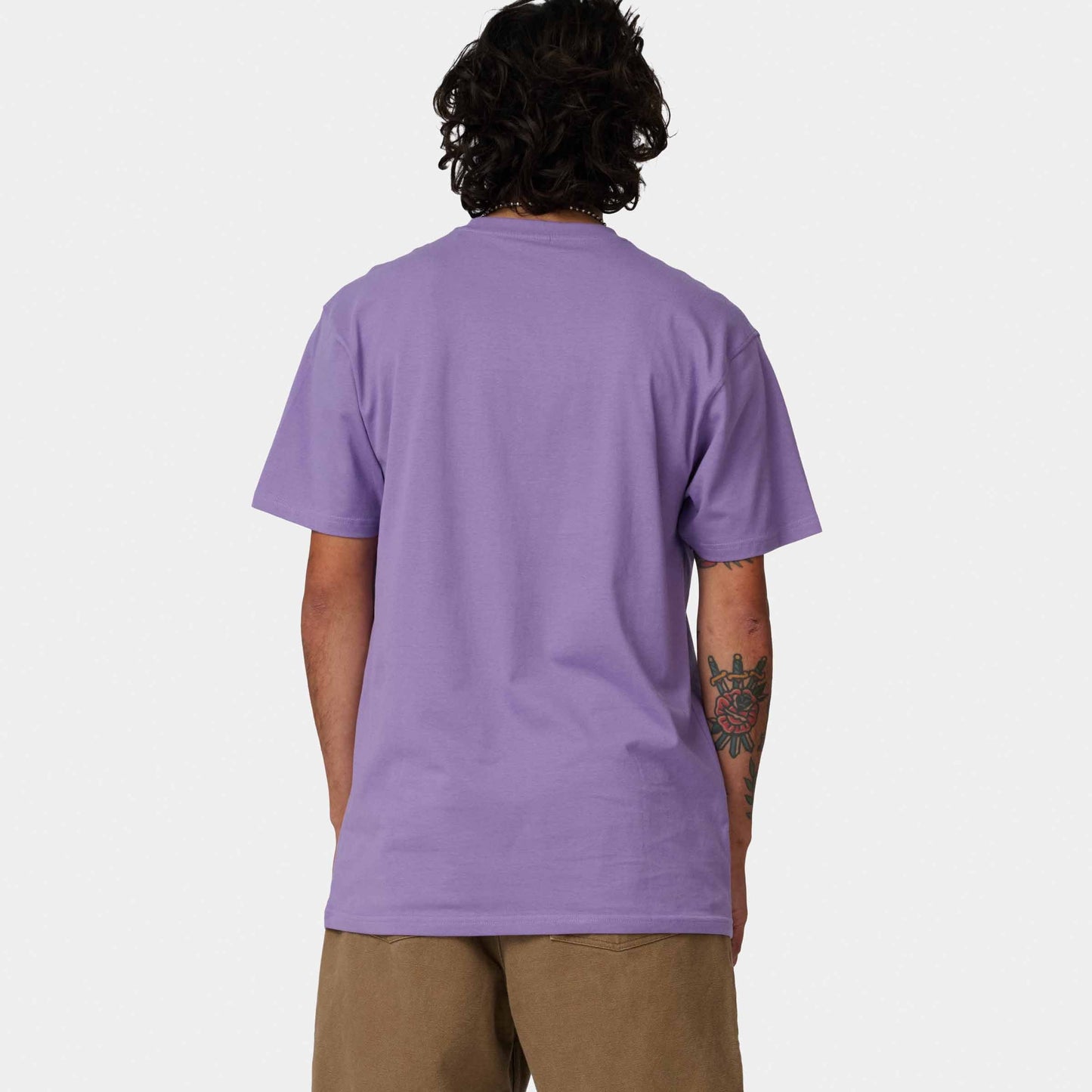 Santa Cruz Collage Oval Dot T Shirt Purple Haze