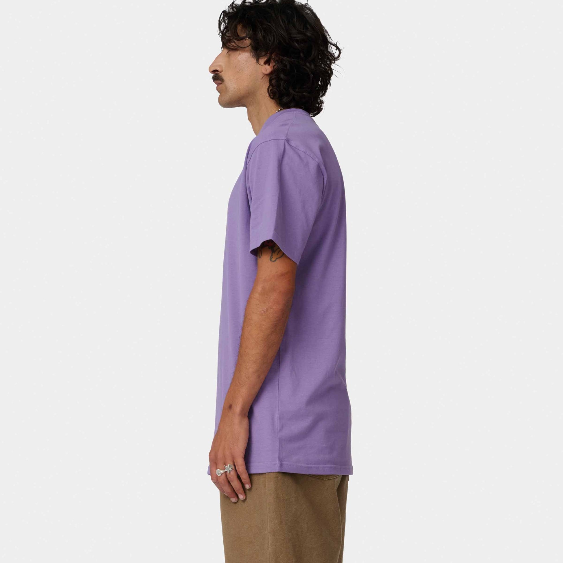Santa Cruz Collage Oval Dot T Shirt Purple Haze