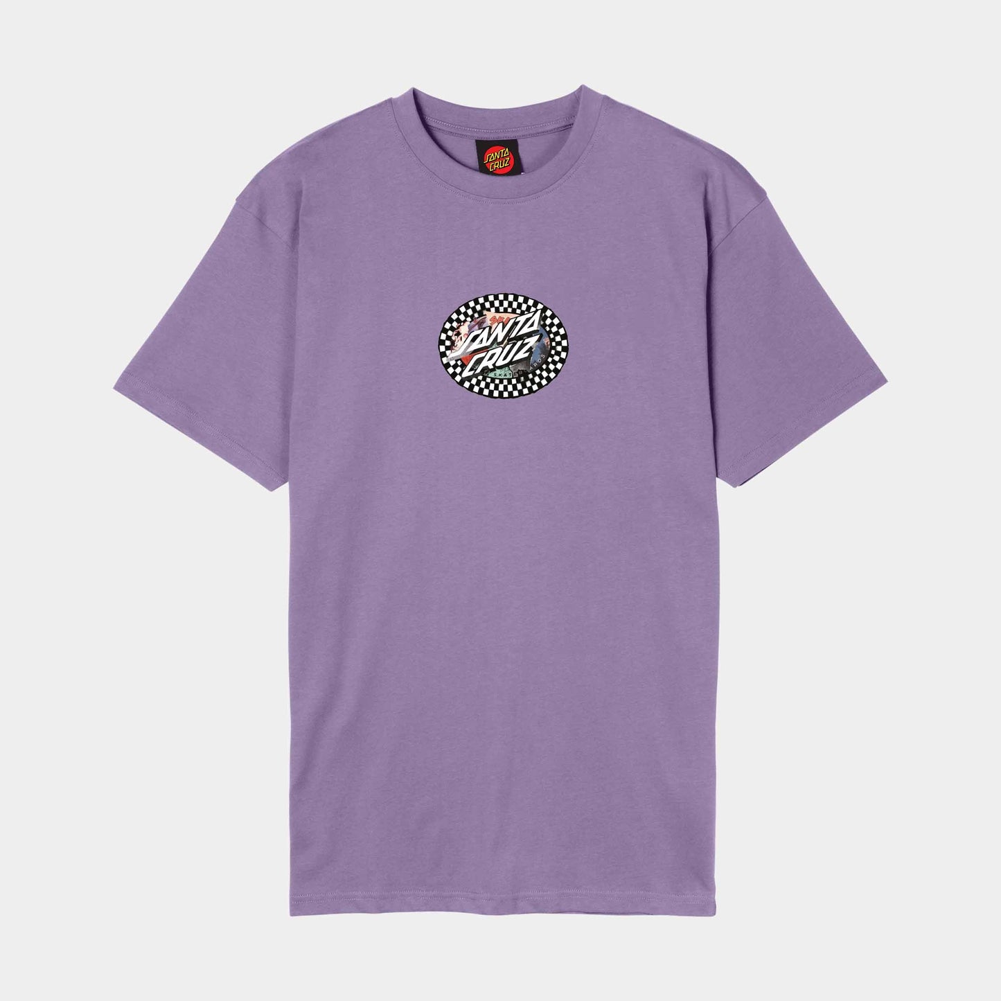 Santa Cruz Collage Oval Dot T Shirt Purple Haze
