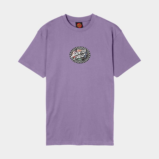 Santa Cruz Collage Oval Dot T Shirt Purple Haze