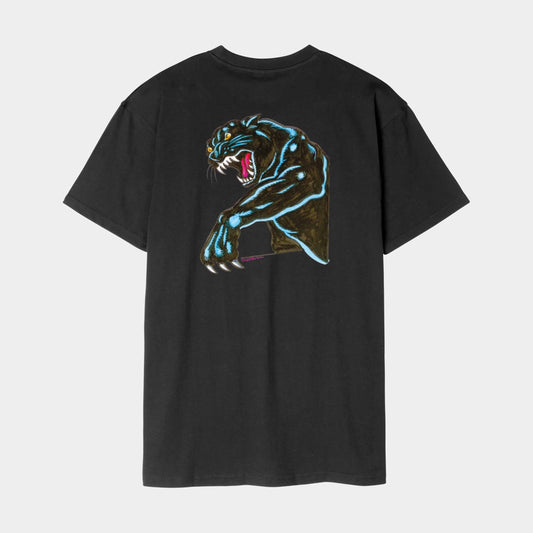 Santa Cruz Natas Sketch Panther T Shirt Black