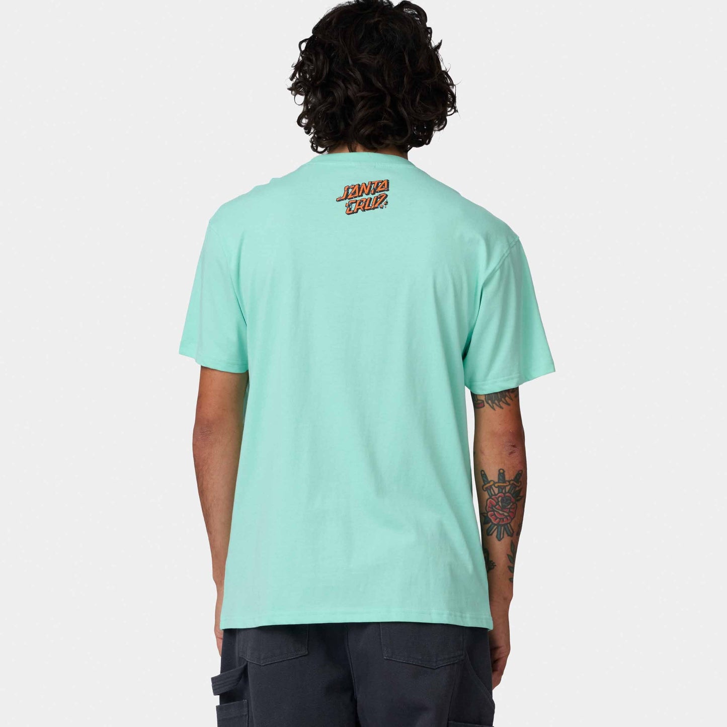 Santa Cruz Roskopp Screaming Five T Shirt Mint