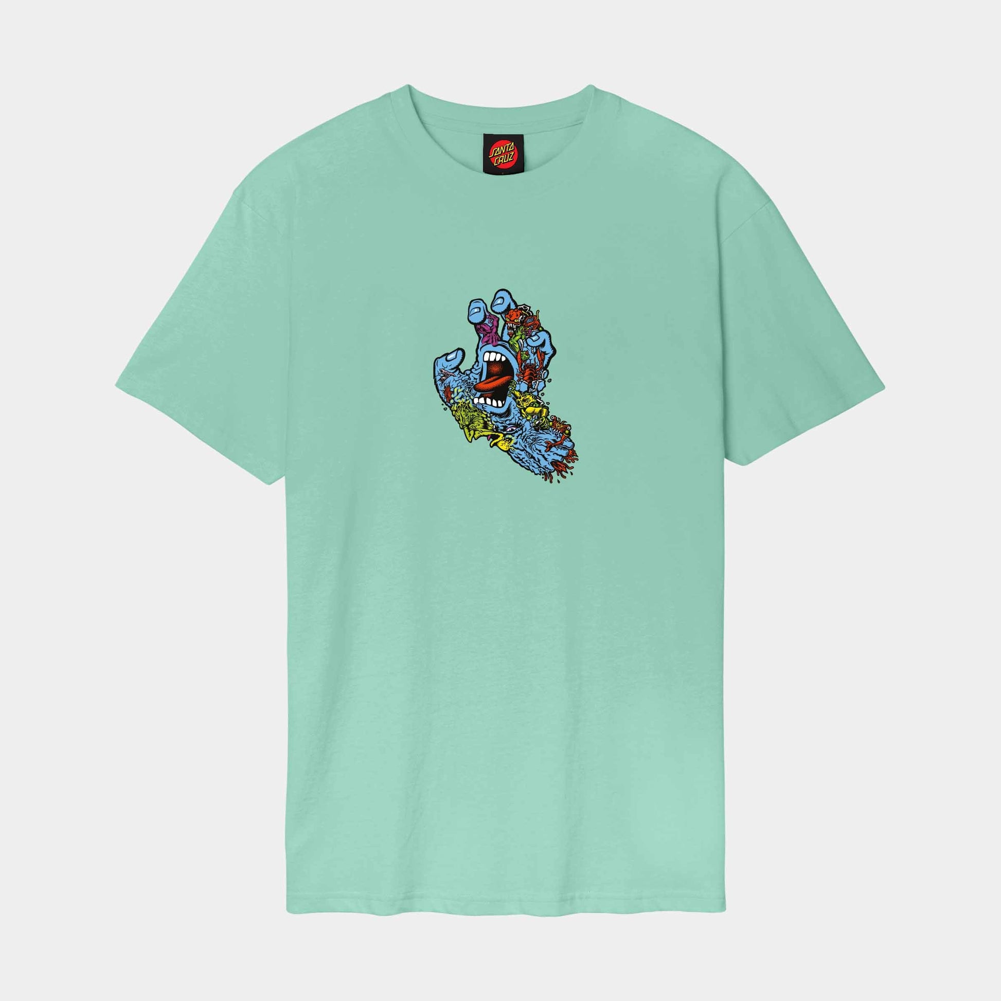 Santa Cruz Roskopp Screaming Five T Shirt Mint