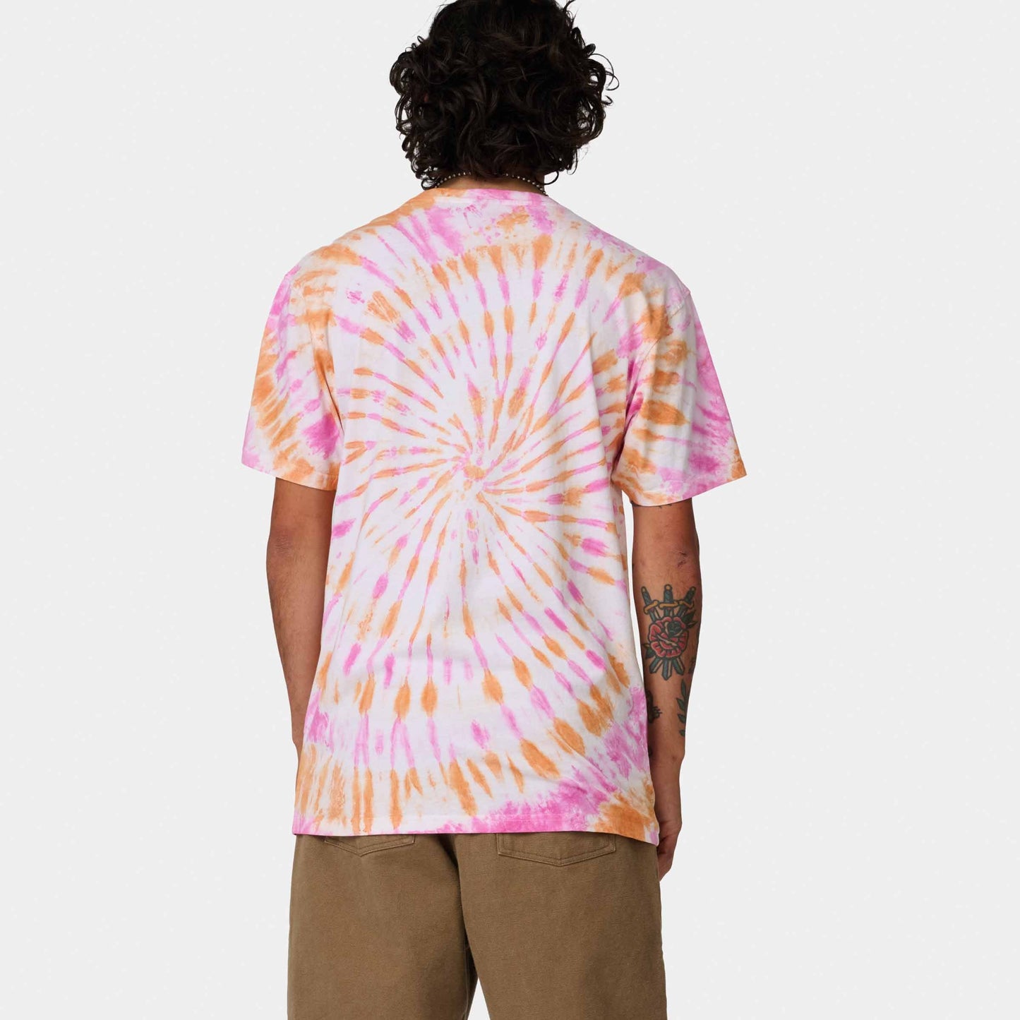 Santa Cruz Winkowski Vertigo T Shirt Orange Tie Dye