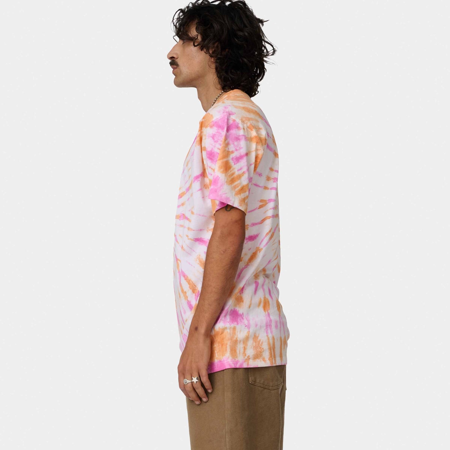 Santa Cruz Winkowski Vertigo T Shirt Orange Tie Dye