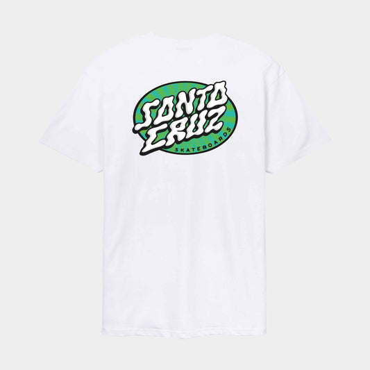 Santa Cruz Vertigo Dot T Shirt White
