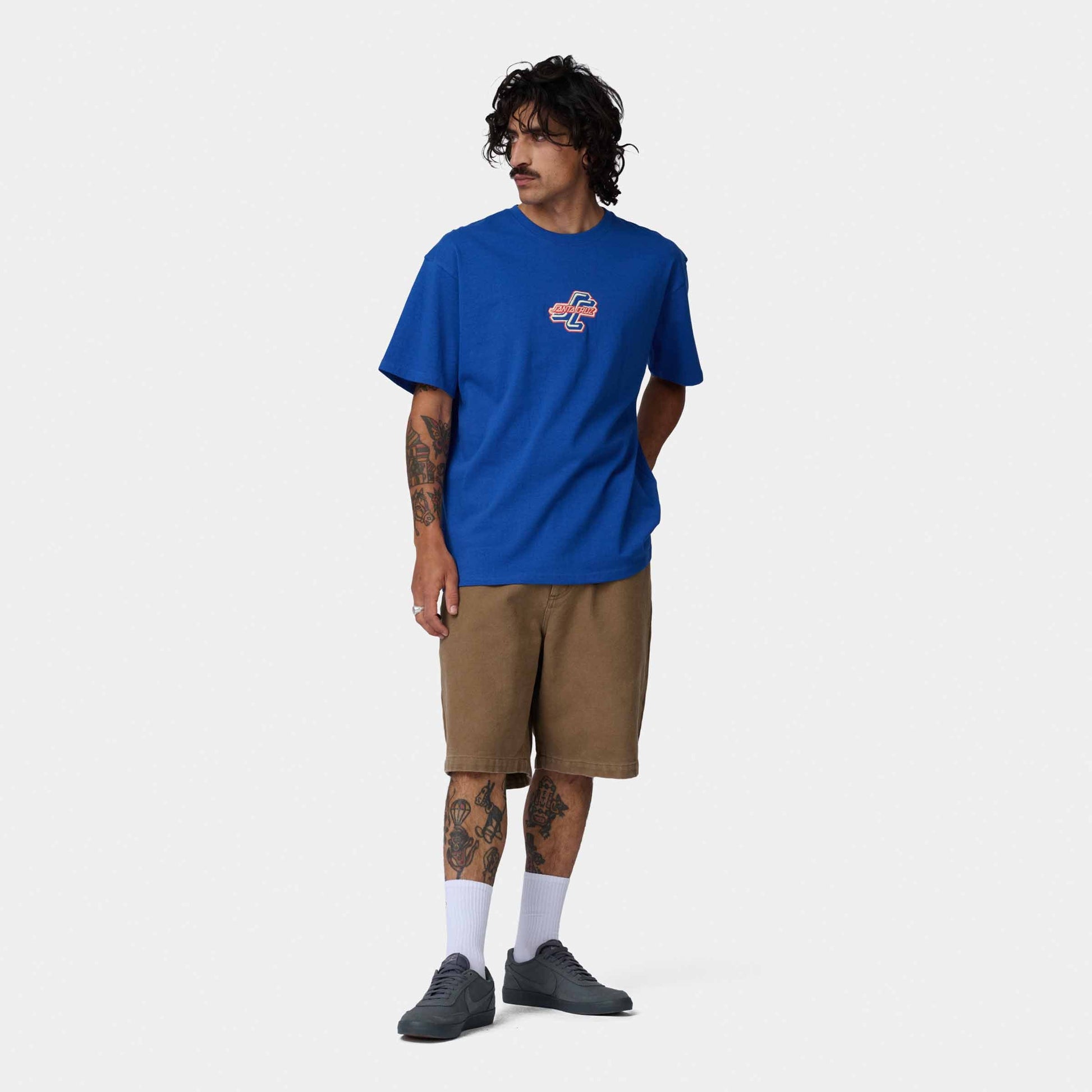 Santa Cruz Outer OGSC T Shirt Rich Navy