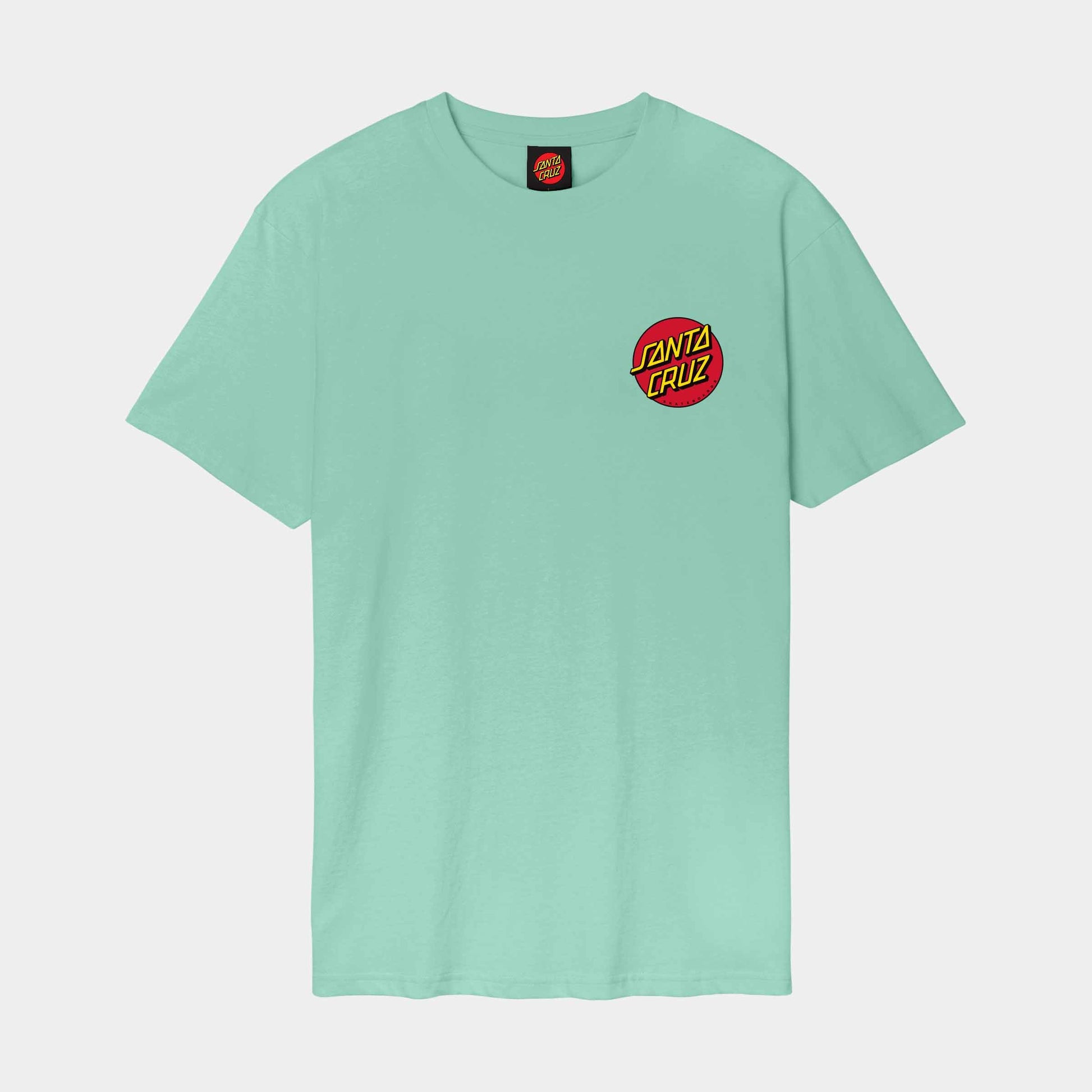 Santa Cruz Classic Dot Chest T Shirt Mint