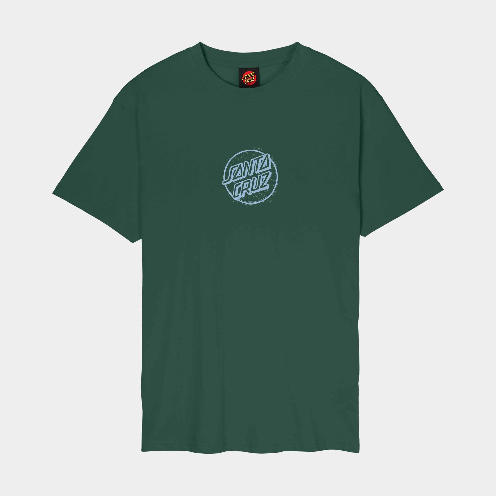 Santa Cruz Stamped Opus Front T Shirt Kale