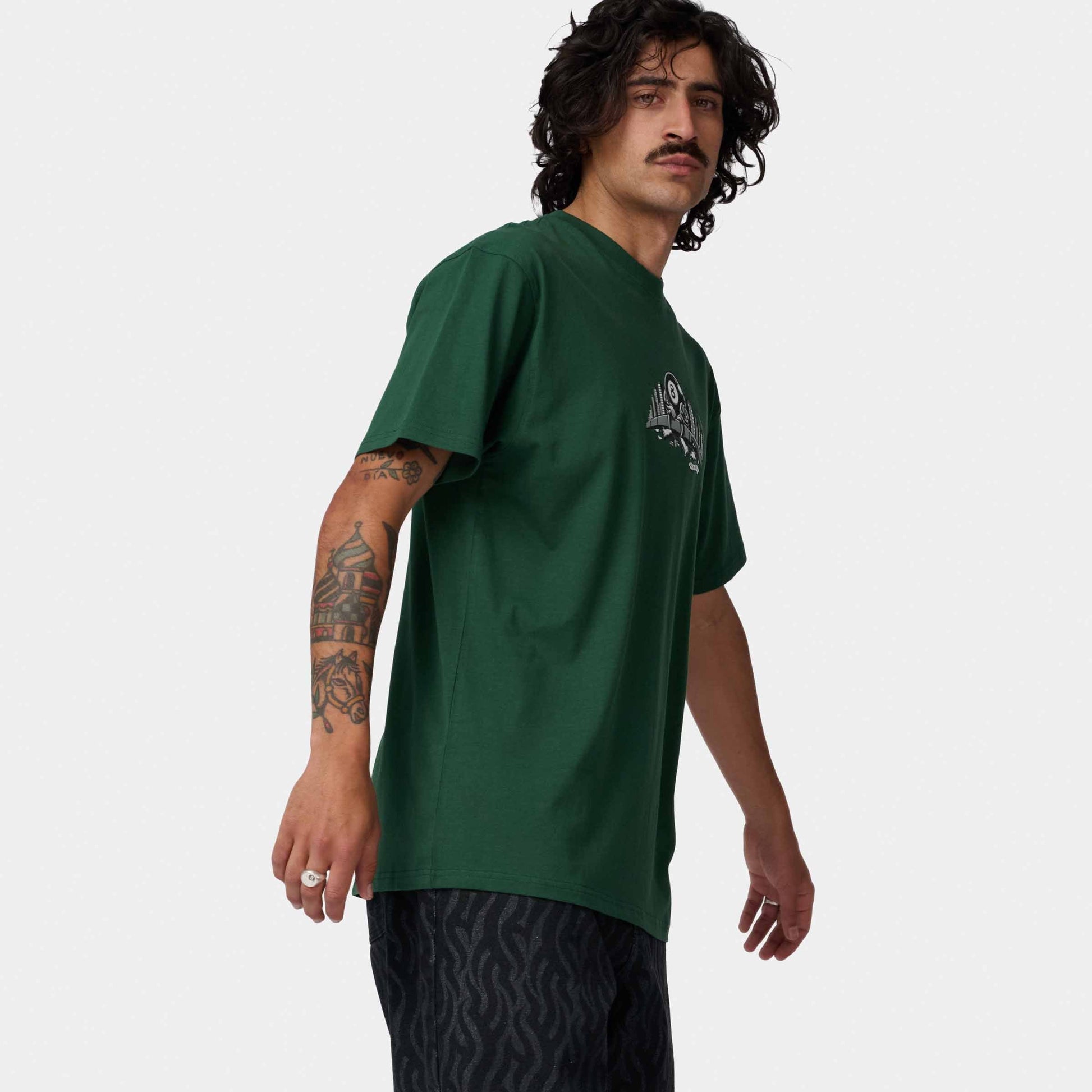 Santa Cruz Winkowski Curb Front T Shirt Kale