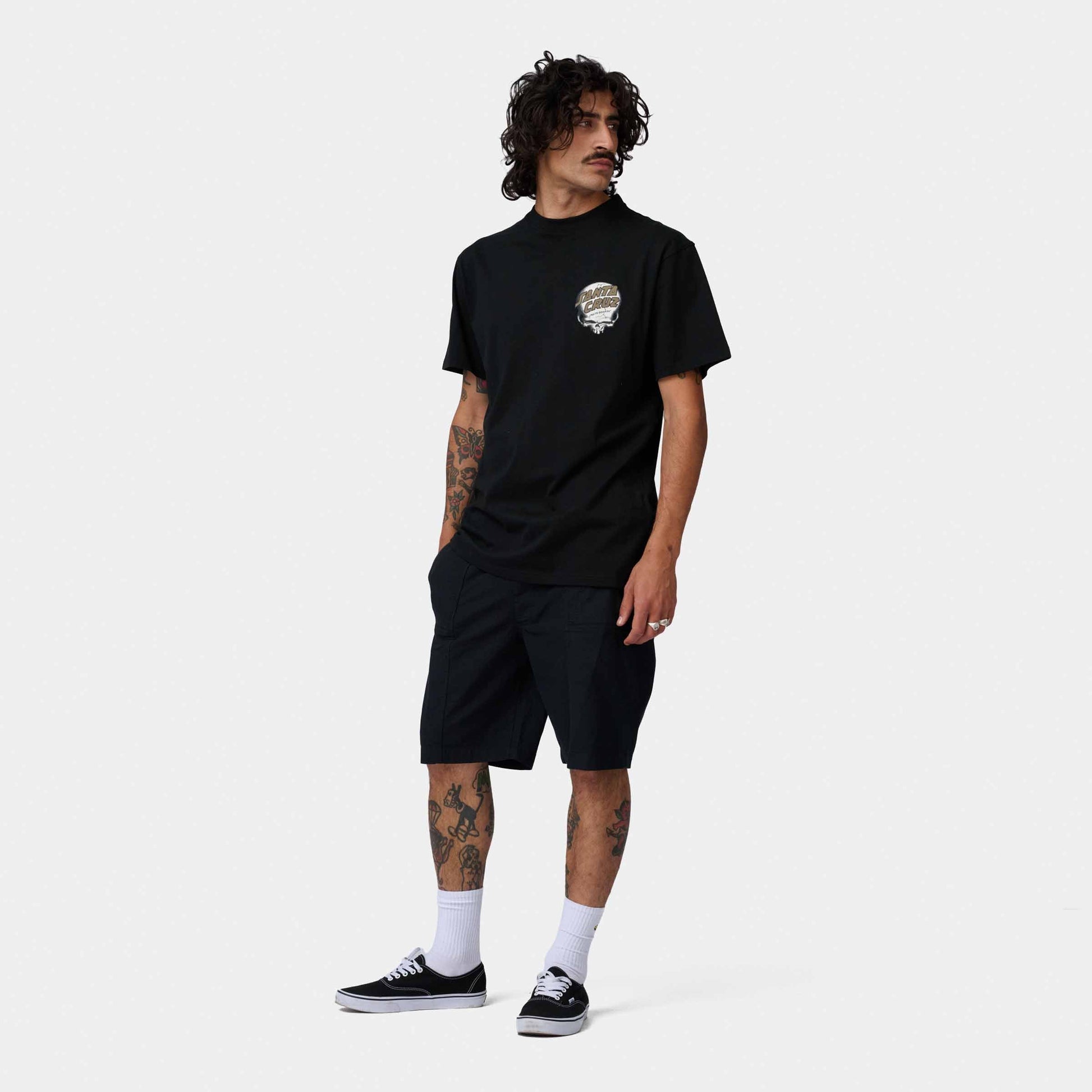 Santa Cruz O'Brien Reaper T Shirt Black