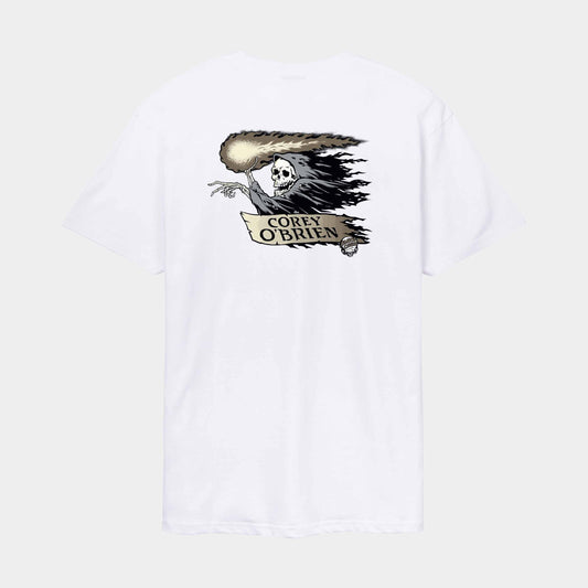 Santa Cruz O'Brien Reaper T Shirt White