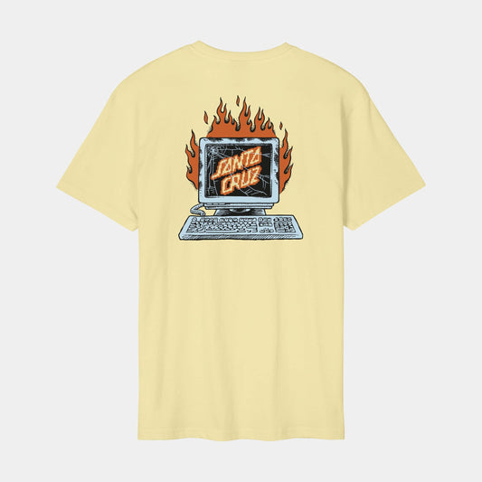 Santa Cruz Skateboards | Self Destruct T Shirt Custard
