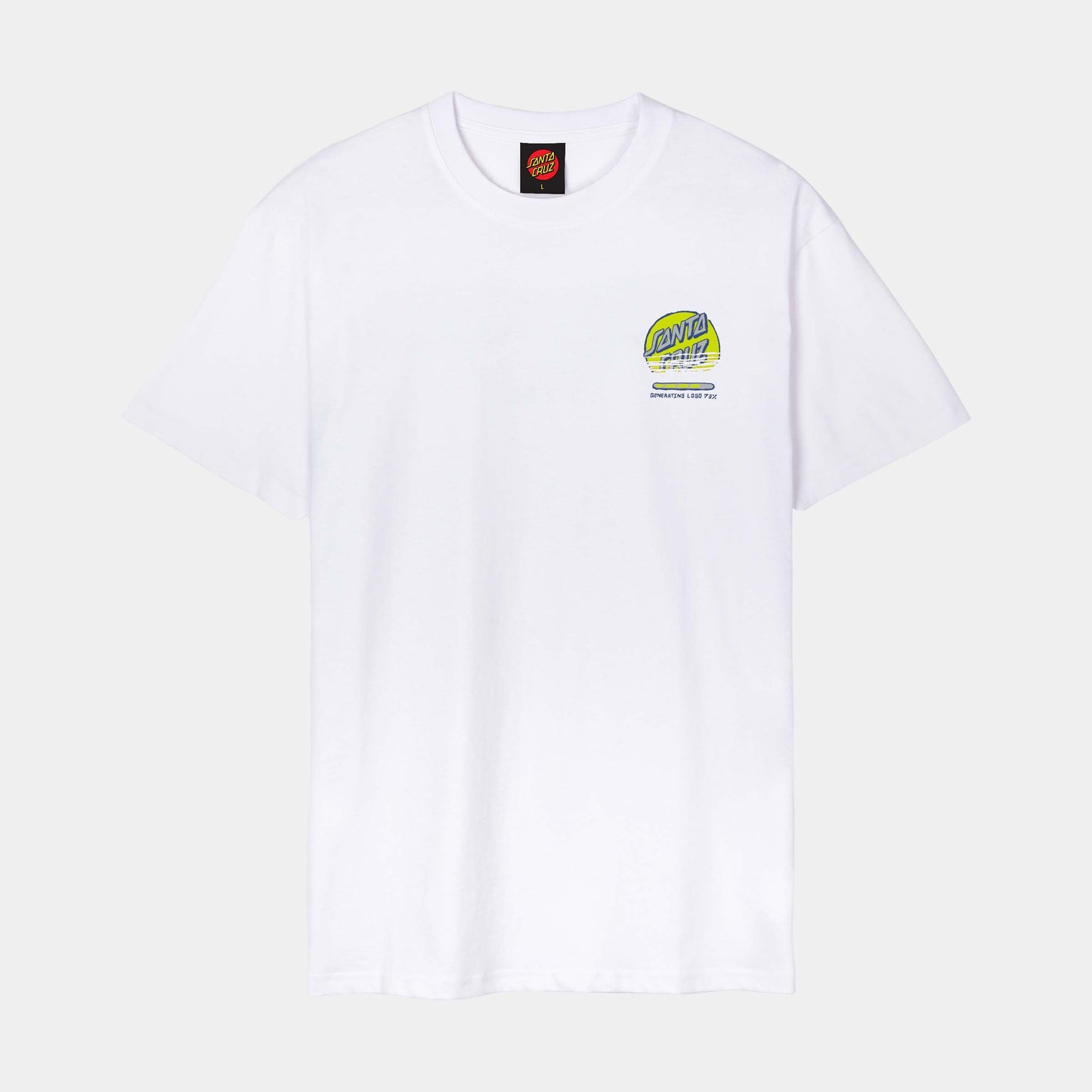 Santa Cruz Skateboards | Self Destruct T Shirt White