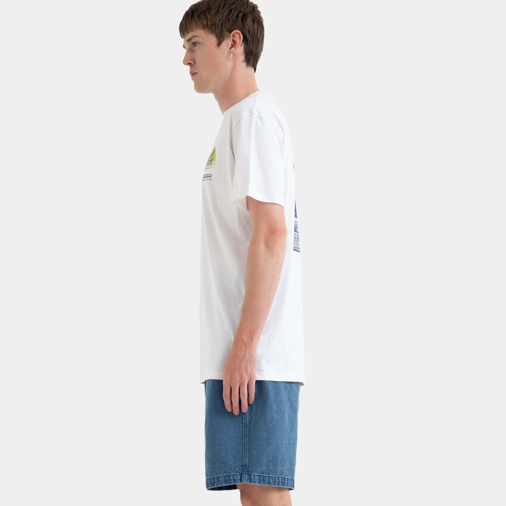 Santa Cruz Skateboards | Self Destruct T Shirt White