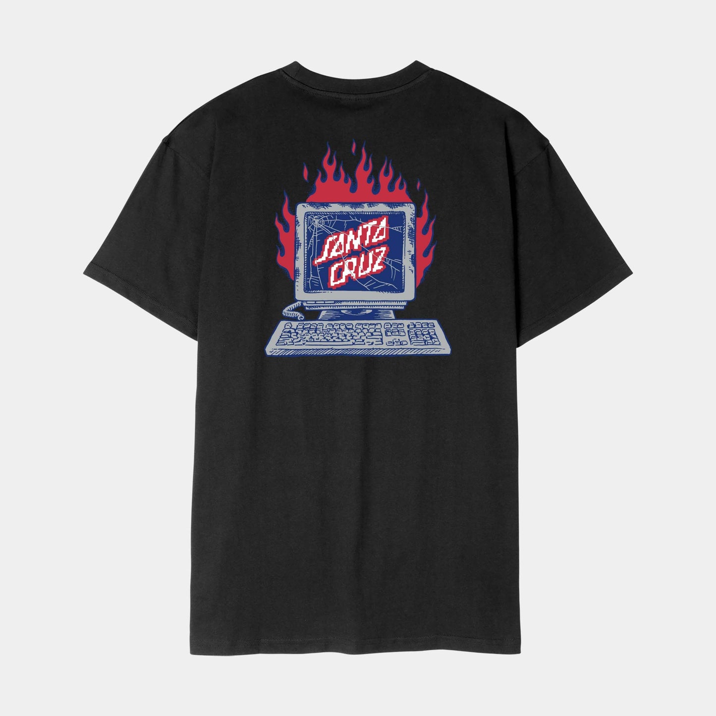 Santa Cruz Skateboards | Self Destruct T Shirt Black