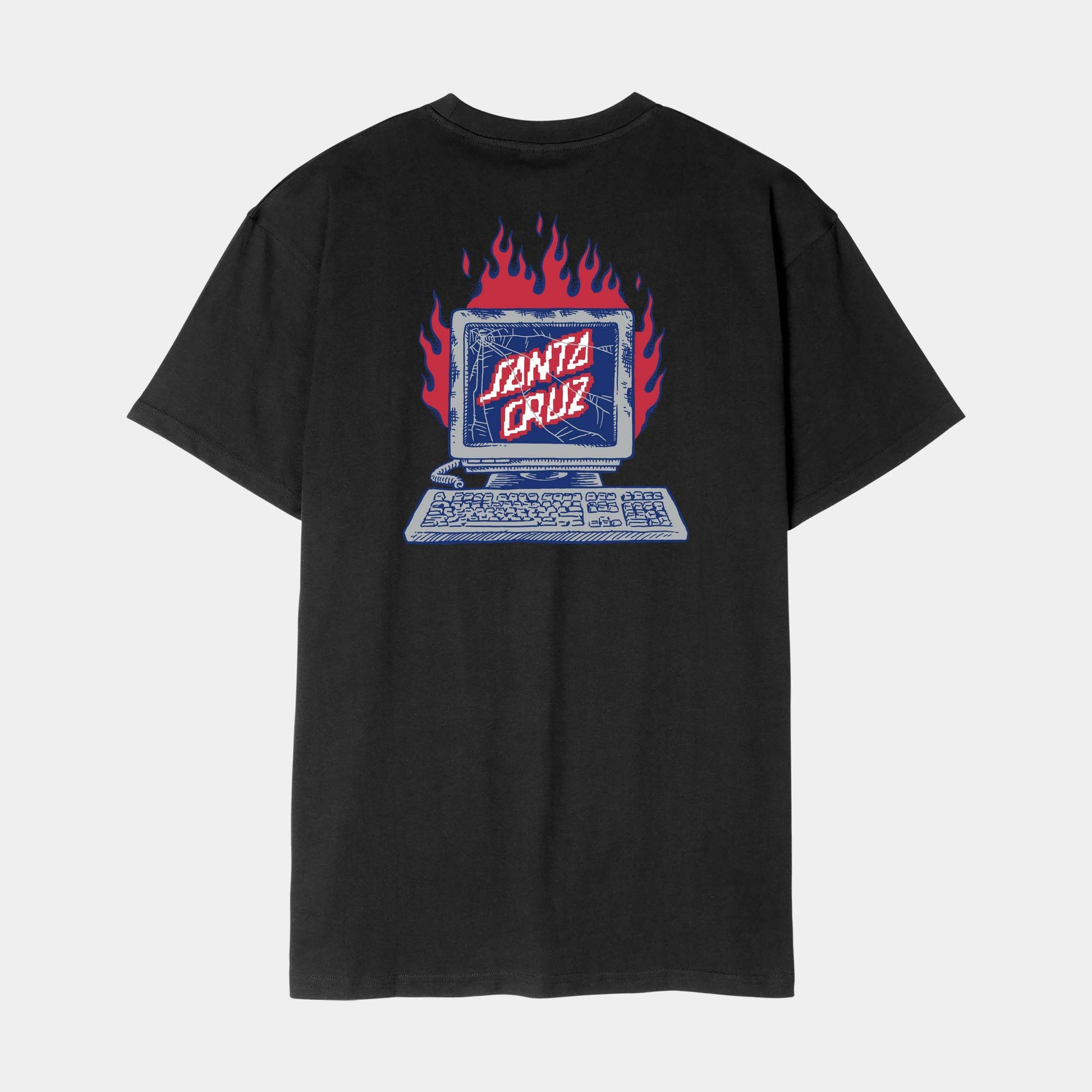 Santa Cruz Skateboards | Self Destruct T Shirt Black