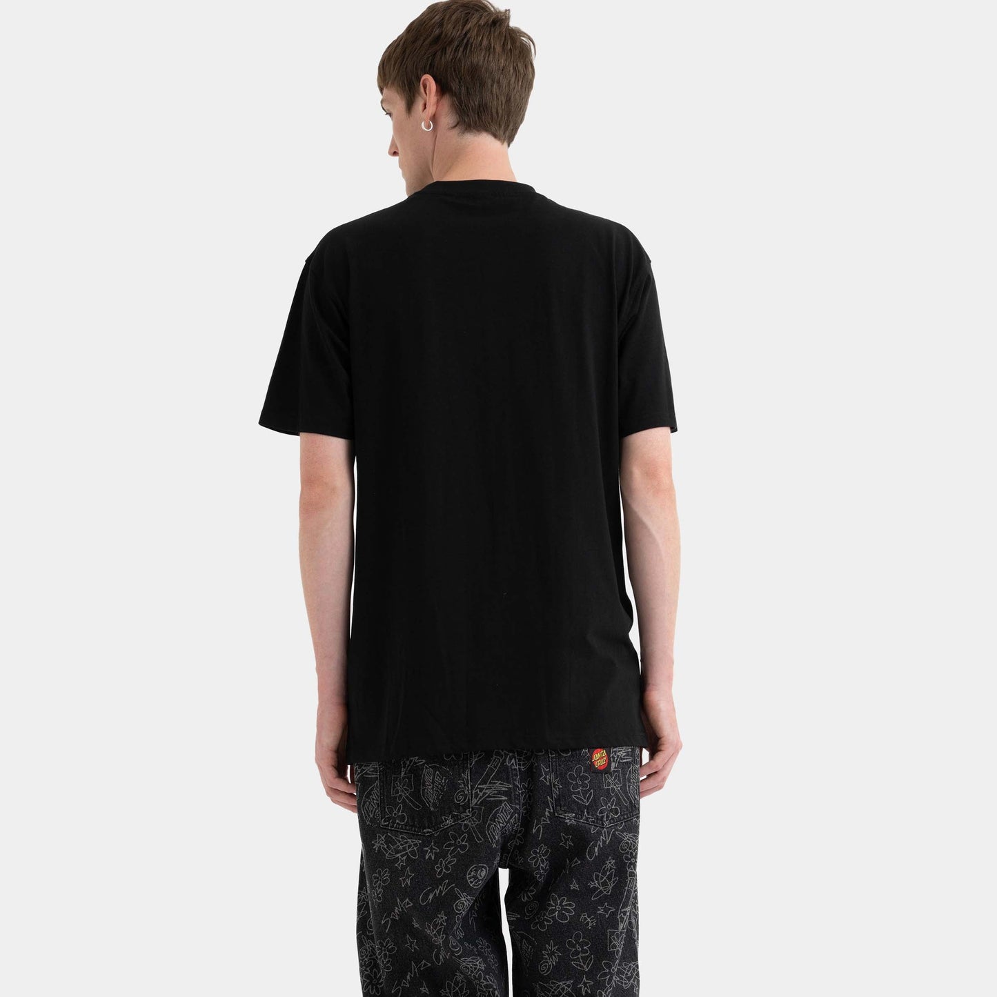 Santa Cruz Skateboards | Artificial Hand Front T Shirt Black