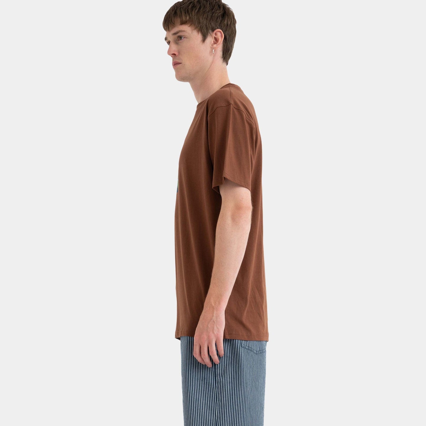 Santa Cruz Skateboards | Kendall End Of The World Front T Shirt Sepia Brown