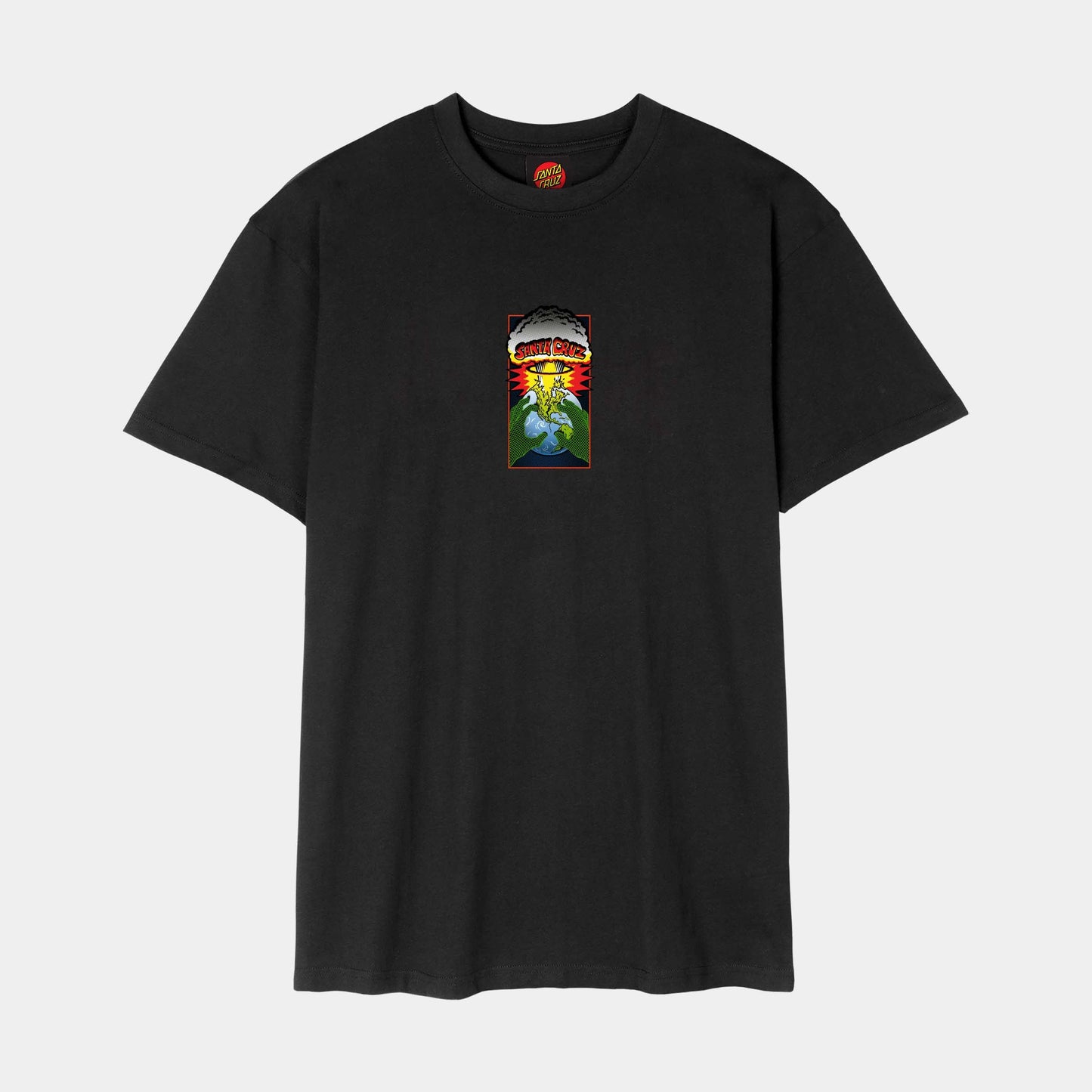 Santa Cruz Skateboards | Kendall End Of The World Front T Shirt Black