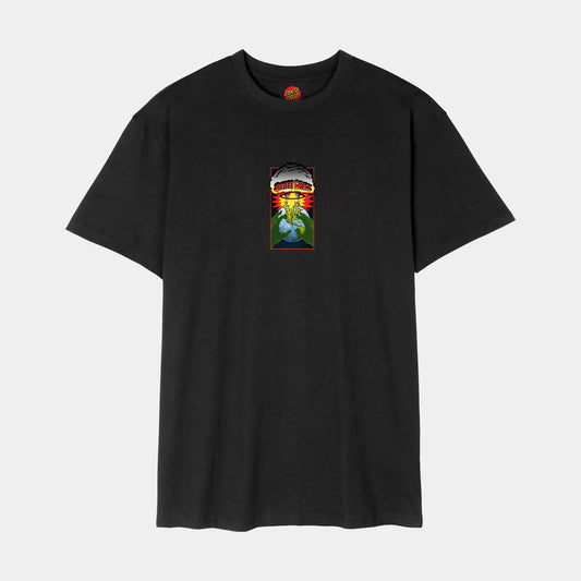 Santa Cruz Skateboards | Kendall End Of The World Front T Shirt Black