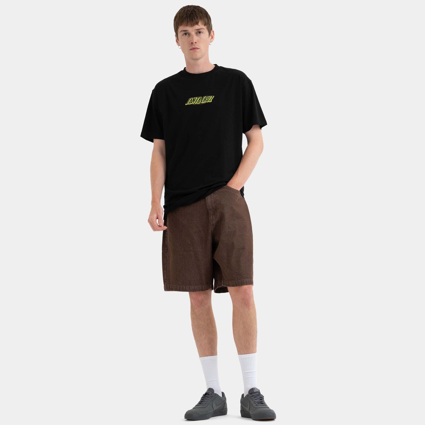 Santa Cruz Skateboards | Roskopp Cruz Control T Shirt Black