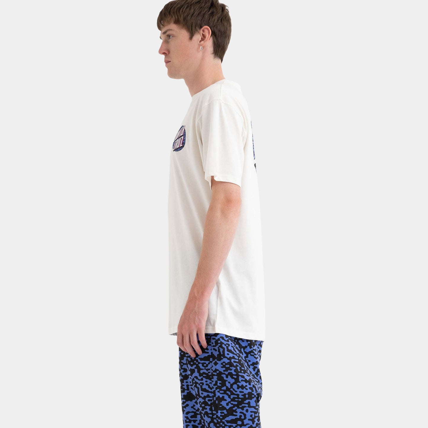 Santa Cruz Skateboards | Control Dot T Shirt Unbleached Cotton