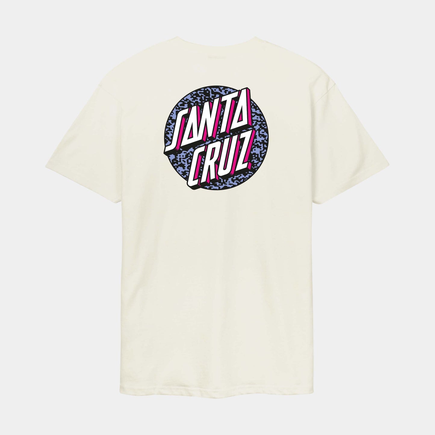 Santa Cruz Skateboards | Control Dot T Shirt Unbleached Cotton
