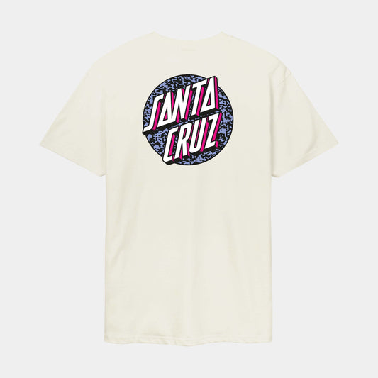 Santa Cruz Skateboards | Control Dot T Shirt Unbleached Cotton