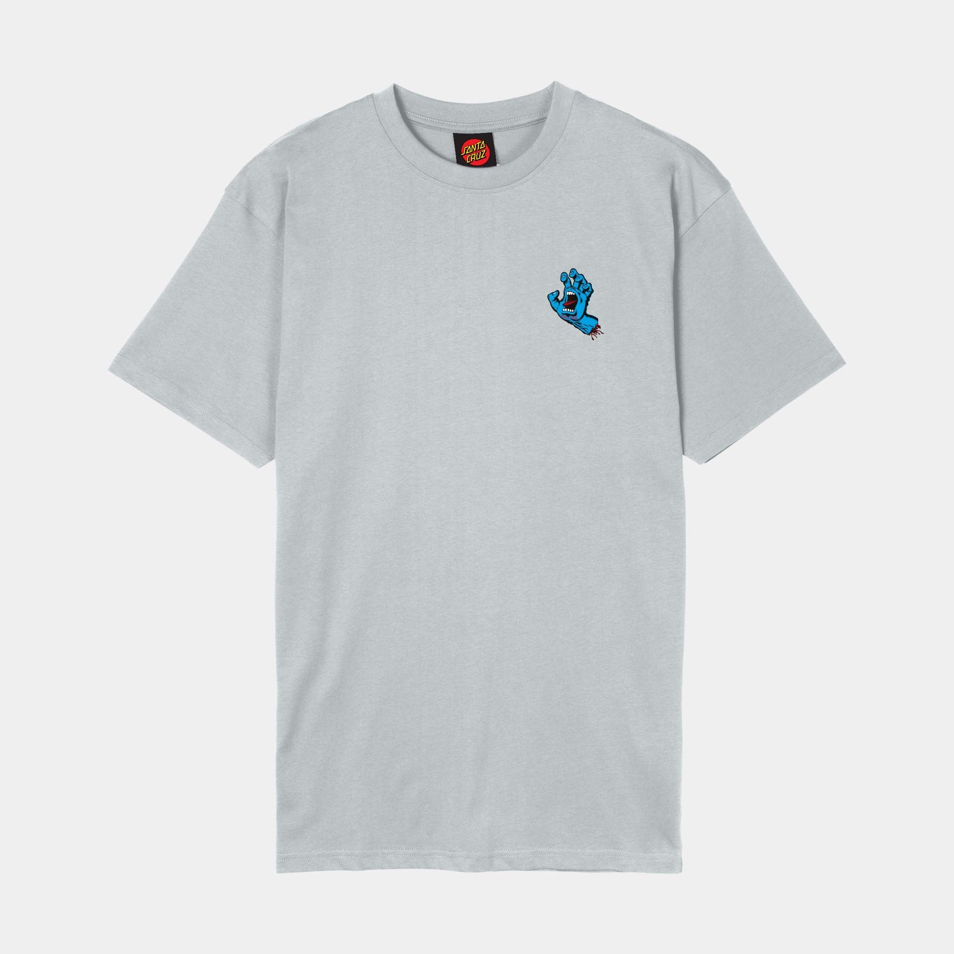 Santa Cruz Skateboards | Screaming Hand Chest T Shirt Mist