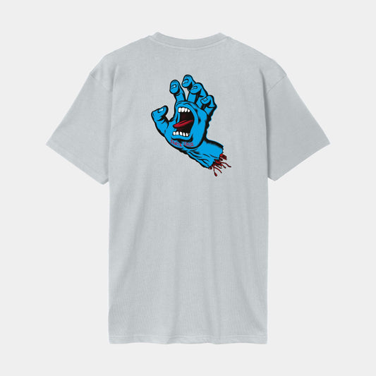 Santa Cruz Skateboards | Screaming Hand Chest T Shirt Mist